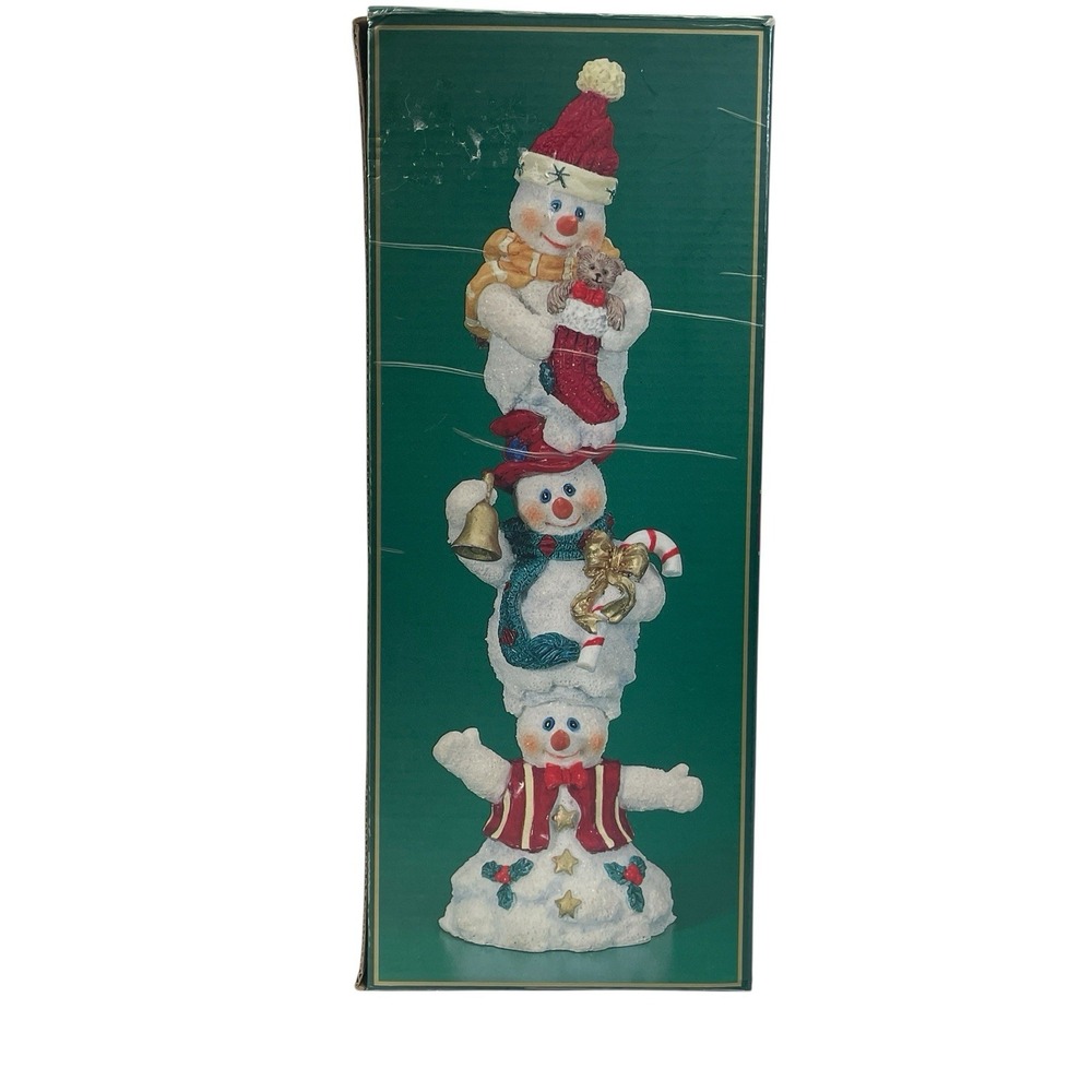 Mayview Collection Stacked Snowmen Figurine #60194 Christmas‎ Decor